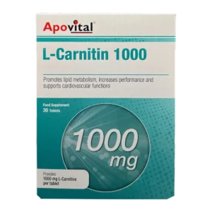 L-Carnitin1000 Apo Vital | ال-کارنیتین 1000 آپوویتال