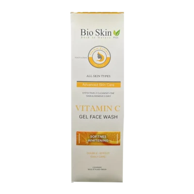 Bio Skin Vitamin C Gel Face Wash | ژل شستشوی صورت حاوی ویتامین C بایو اسکین