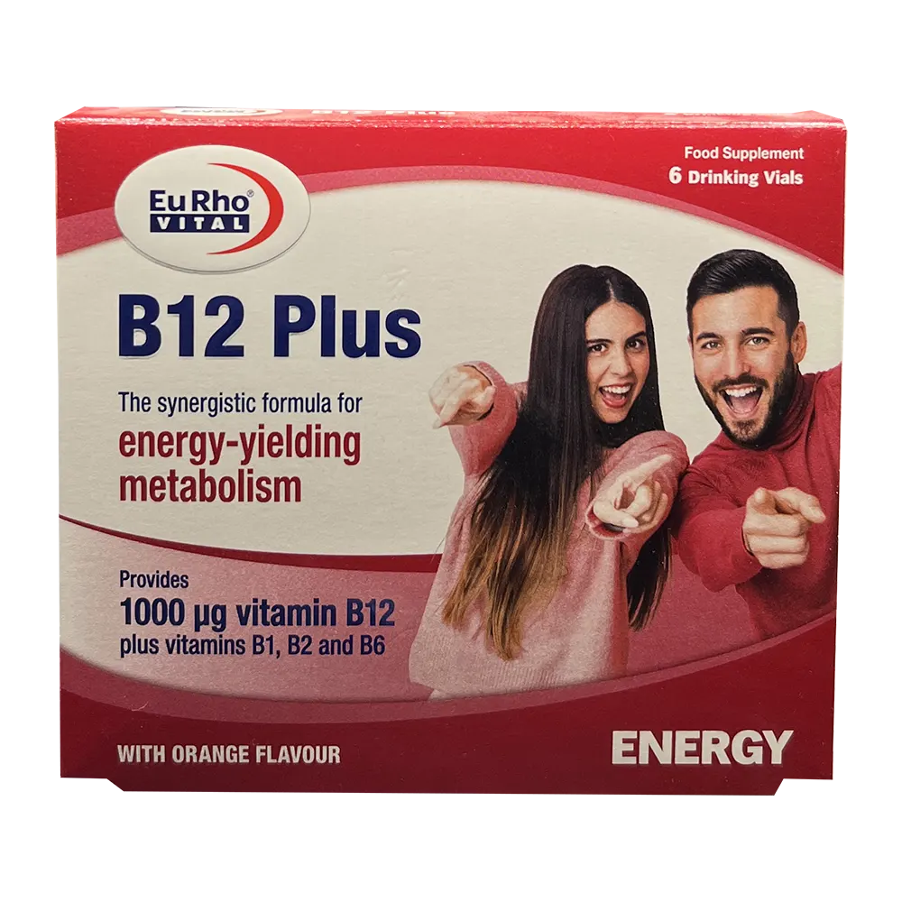 Eurho Vital B12 Plus Vials | ویال B12 پلاس یوروویتال