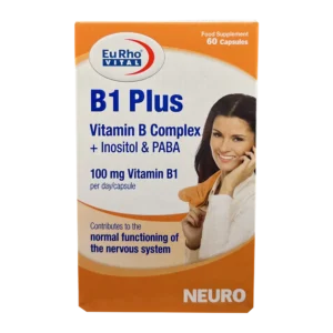 Vitamin B1 Plus Eurho vital | ویتامین B1 پلاس یوروویتال