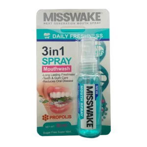 MissWake Mouthwash Spray | اسپری خوشبو کننده دهان 3 در1 میسویک