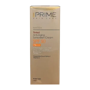 Sun Screen Prime | کرم ضد آفتاب جوان کننده رنگی SPF50 پرایم