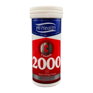 Hi Health Vitamin C 2000 Eff Tab | قرص جوشان ویتامین ث 2000 میلی گرم های هلث