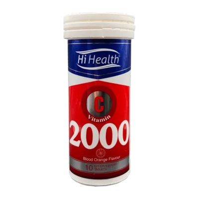 Hi Health Vitamin C 2000 Eff Tab | قرص جوشان ویتامین ث 2000 میلی گرم های هلث