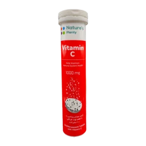 Natures Plenty Vitamin C 1000 Eff Tab | قرص جوشان ویتامین ث 1000 میلی گرم نیچرز پلنتی