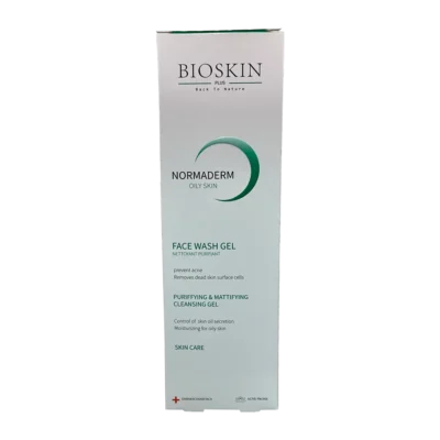 ژل شستشوی صورت پوست چرب و مختلط بایو اسکین