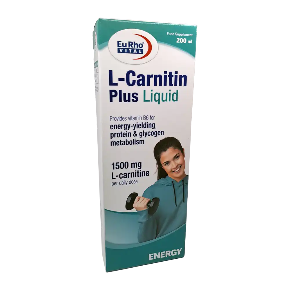 Eurho Vital L-Carnitin Plus Liquid | ال کارنیتین پلاس لیکوئید یوروویتال