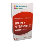 Natures Plenty Iron+Vitamin C Cap | کپسول آیرون + ویتامین ث نیچرز پلنتی