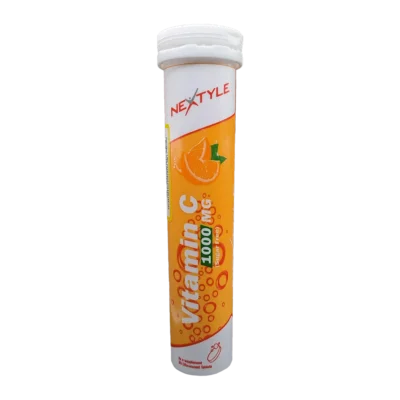Nextyle Vitamin C 1000mg Eff Tab | قرص جوشان ویتامین ث 1000میلی‌گرم نکستایل