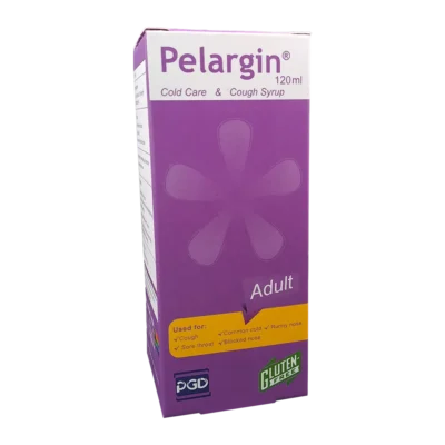 Pelargin Adult Cold & Cough Syrup | شربت سرماخوردگی و ضدسرفه پلارژین