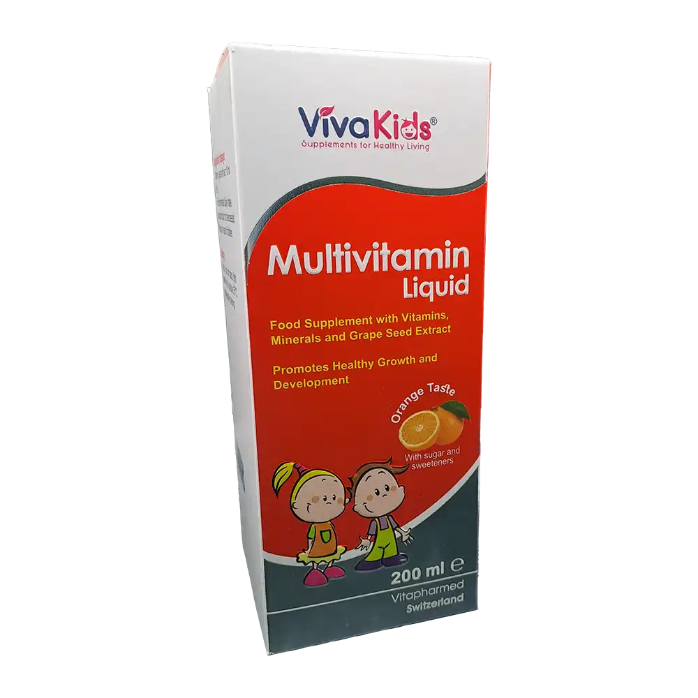 Viva Kids Multivitamin Syrup | شربت مولتی ویتامین ویواکیدز