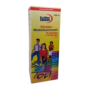 EuRho Vital Kinder Multi Vitamin Syrup | شربت کیندر مولتی ویتامین یوروویتال
