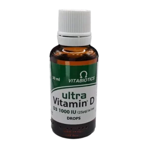 قطره خوراکی اولترا ویتامین D3 1000 واحد ویتابیوتیکس | Vitabiotics Ultra Vitamin D3 1000 IU Drop