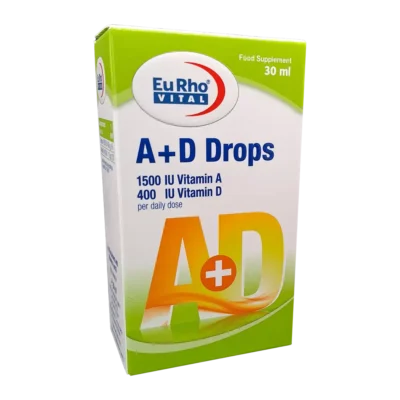 Eurho Vital A+D Drop | قطره ویتامین آ+د یوروویتال