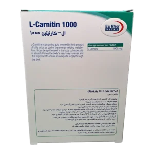EuRho Vital L-Carnitin1000mg Tab | قرص ال کارنیتین 1000میلی‌گرم یوروویتال