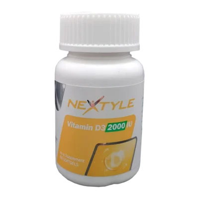 سافت ژل ویتامین D3 2000 واحد نکستایل | Nextyle Vitamin D3 2000 IU Softgel