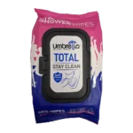 دستمال مرطوب خوشبو کننده بدن توتال آمبرلا | Umbrella Total Stay Clean Wipes