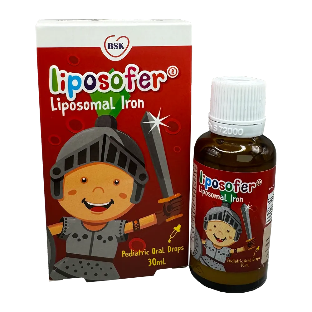قطره خوراکی آهن لیپوزوفر بی اس کی | BSK Liposofer Iron Drop