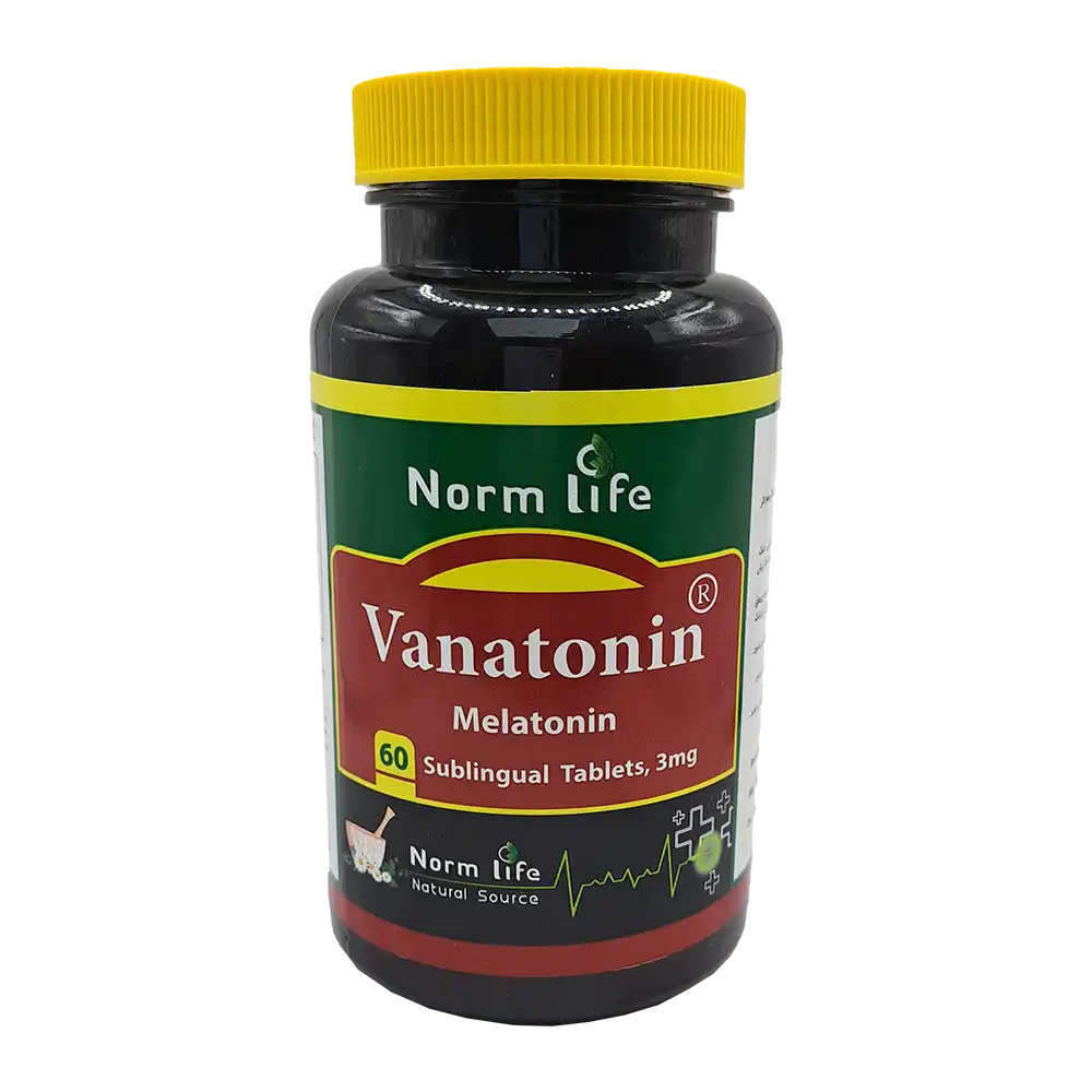 قرص زیرزبانی واناتونین ملاتونین 3 میلی گرم | Norm Life Vanatonin Melatonin 3 mg Tab