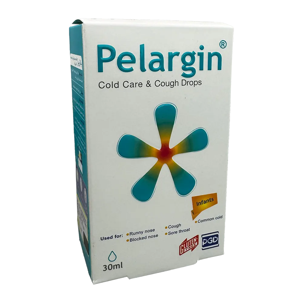 قطره سرماخوردگی و ضد سرفه پلارژین | PGD Pelargin Cold Care & Cough Drops