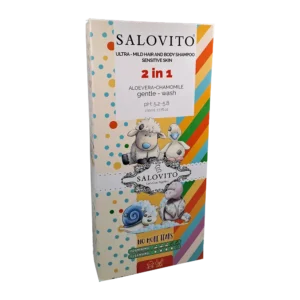 شامپو بسیار ملایم سر و بدن کودک سالوویتو | Salovito Ultra Mild Hair And Body Shampoo