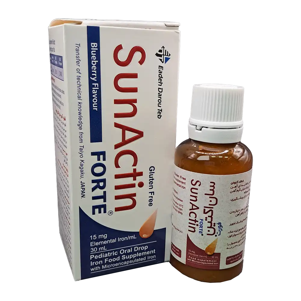قطره خوراکی آهن سان اکتین فورت | SunActin Forte Iron Oral Drop