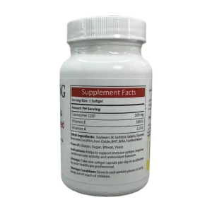 سافت ژل کوکیوتن قرمز 100 میلی گرم آنتی ای جینگ