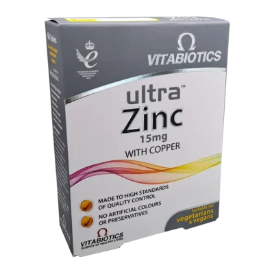 قرص اولترا زینک ویتابیوتیکس | Vitabiotics Ultra Zinc Tab