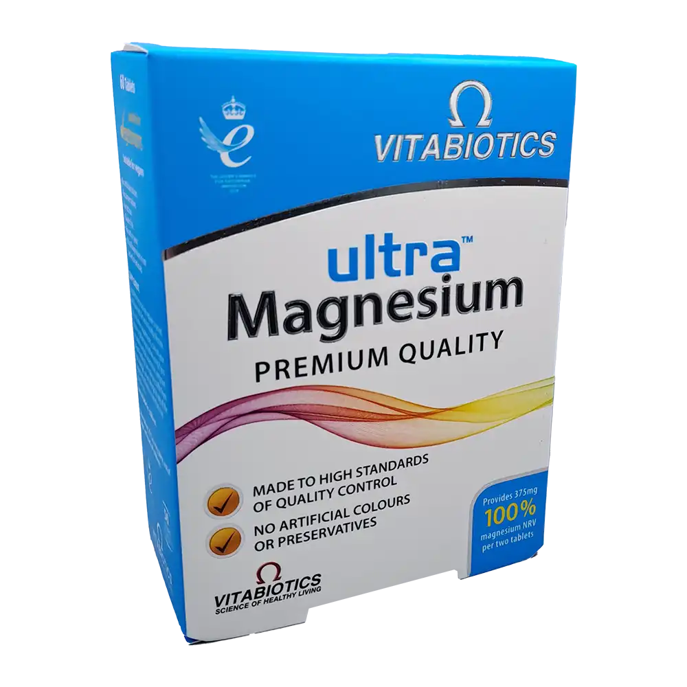 قرص اولترا منیزیم ویتابیوتیکس | Vitabiotics Ultra Magnesium Tab
