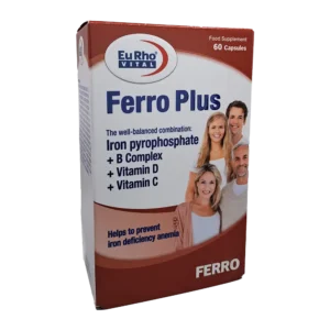 کپسول فرو پلاس یوروویتال | Eurho Vital Ferro Plus Cap