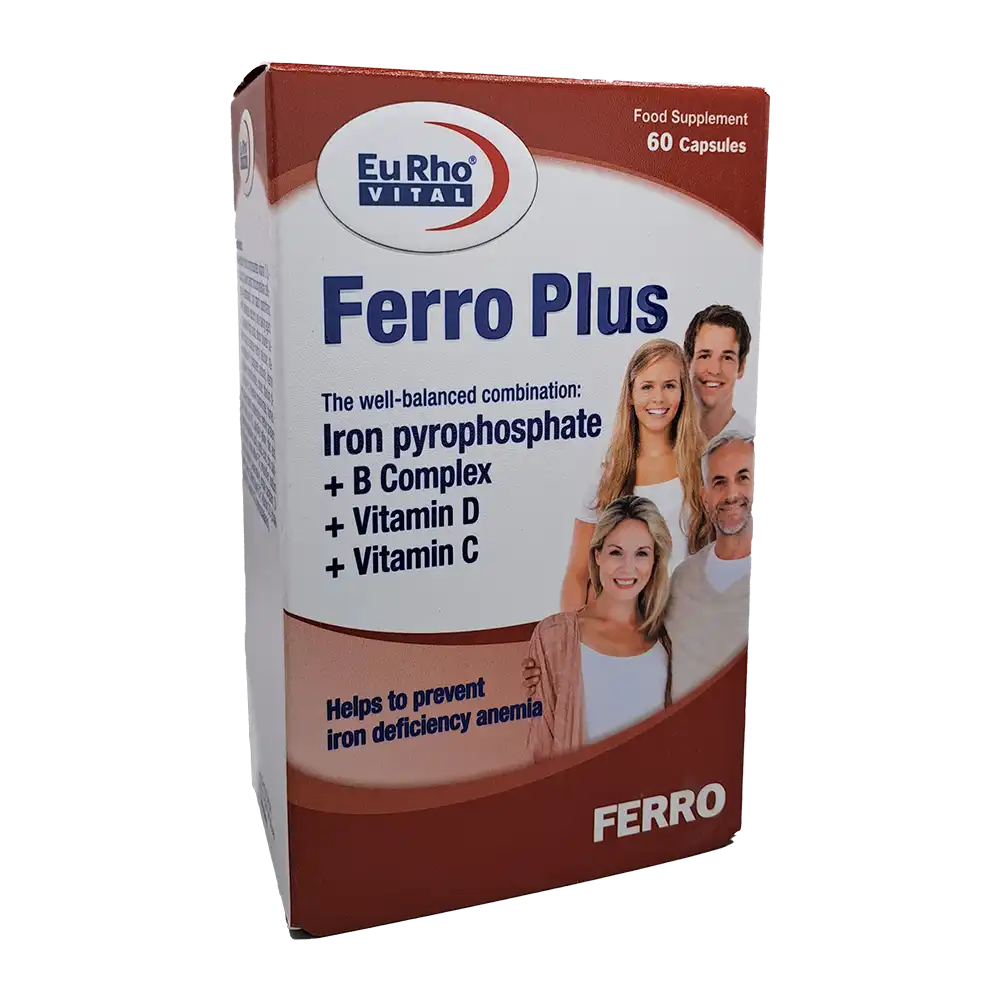 کپسول فرو پلاس یوروویتال | Eurho Vital Ferro Plus Cap