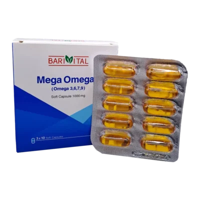 کپسول نرم مگا امگا باریویتال | Barivital Mega Omega Soft Cap