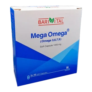 کپسول نرم مگا امگا باریویتال | Barivital Mega Omega Soft Cap