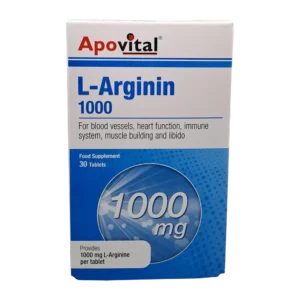 قرص ال-آرژینین 1000 آپوویتال | ApoVital L-Arginin 1000 Tab