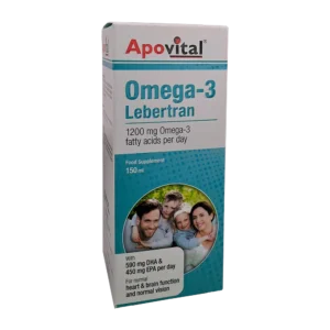 شربت امگا_3 آپوویتال | ApoVital Omega-3 Lebertran Syrup