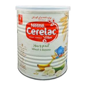 سرلاک گندم و موز به همراه شیر نستله | Nestle Wheat & Banana With Milk Cerelac