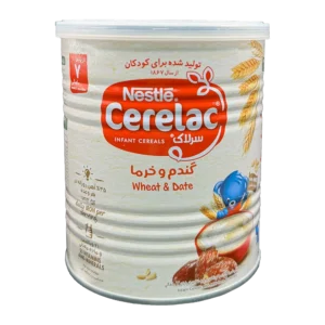 سرلاک گندم و خرما به همراه شیر نستله | Nestle Cerelac Wheat & Date With Milk