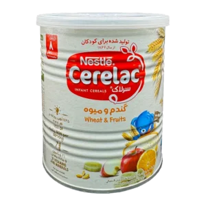 سرلاک گندم و میوه به همراه شیر نستله | Nestle Cerelac Wheat & Fruits With Milk