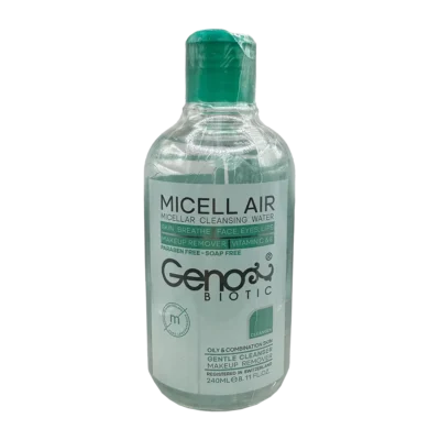 میسلار واتر مناسب پوست چرب و مختلط ژنو بایوتیک | Geno Biotic Micellar Cleansing Water For Oily And Combination Skin