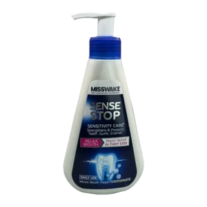 خمیر دندان پمپی مناسب لثه های حساس میسویک | MissWake Sense Stop Toothpaste