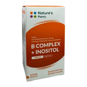 کپسول ب کمپلکس + اینوزیتول نیچرز پلنتی | Natures Plenty B Complex + Inositol Cap