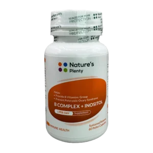 کپسول ب کمپلکس + اینوزیتول نیچرز پلنتی | Natures Plenty B Complex + Inositol Cap