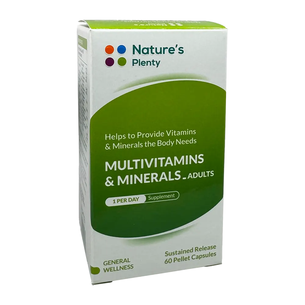 کپسول مولتی ویتامین مینرال بزرگسالان نیچرز پلنتی | Natures Plenty Multivitamins & Minerals Adult Cap
