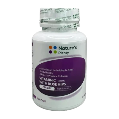 قرص ویتامین C 1000 + رز هیپس نیچرز پلنتی | Natures Plenty Vitamin C 1000 With Rose Hips Tab