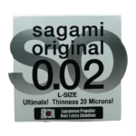 کاندوم ساگامی اورجینال تک عددی | Sagami Original 0.02 Condom 1 Pcs