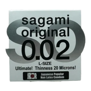 کاندوم ساگامی اورجینال تک عددی | Sagami Original 0.02 Condom 1 Pcs