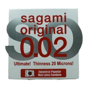 کاندوم ساگامی اورجینال تک عددی | Sagami Original 0.02 Condom 1 Pcs