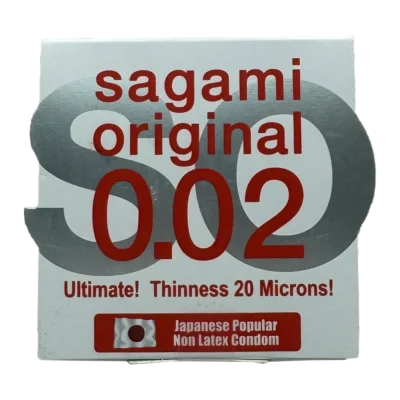 کاندوم ساگامی اورجینال تک عددی | Sagami Original 0.02 Condom 1 Pcs