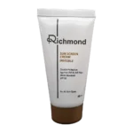 کرم ضدآفتاب بی رنگ SPF50 مناسب انواع پوست ریچموند | Richmond Invisible For All Skin Types Sunscreen SPF50