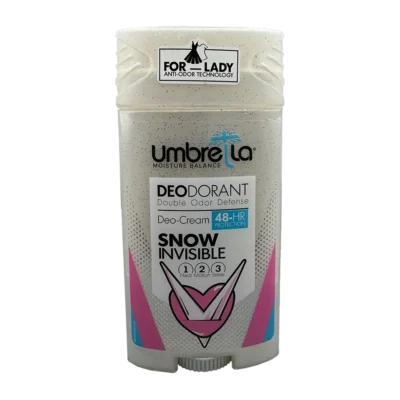 دئودورانت زنانه آمبرلا مدل اسنو رایحه شیرین و خنک | Deodorant For Lady Snow Invisible